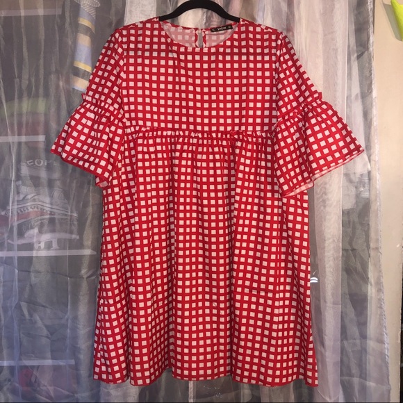 ❤️ Gingham Babydoll dress - Picture 2 of 6